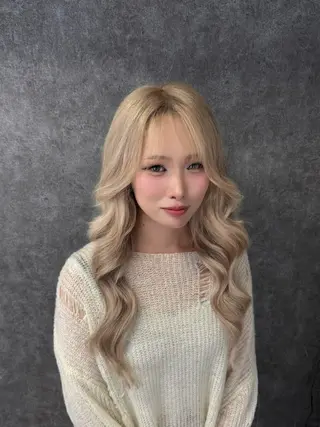ロング 🐺新宿manabu プルエクステ🐺のヘアスタイル