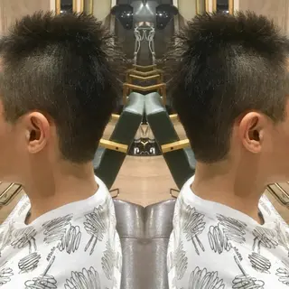 ショート メンズ La fith  hair chill 松山大街道店所属・不動令 認定カラーリストのヘアスタイル