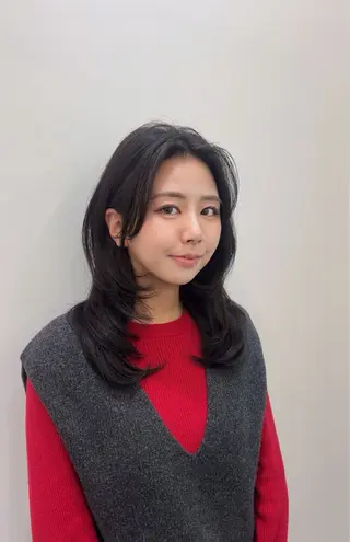 パーマ ﾓ ﾓのヘアスタイル