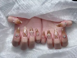 ネイル Jenn Nail_ ヘビのネイルデザイン