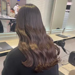 セミロング うる艶トレンドヘア 🕊️上野BABYのヘアスタイル