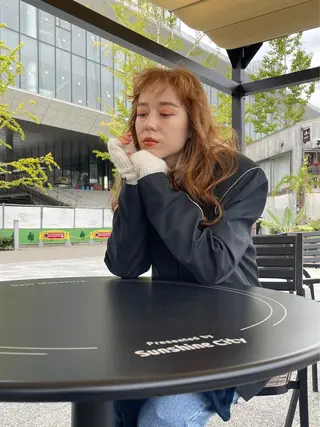 セミロング カラー XANADU上野店 🐼ﾖｺﾊｼのヘアスタイル