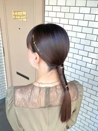 ヘアアレンジ 推し活＊イベントヘア 💕ゆり🐈🐾のヘアスタイル