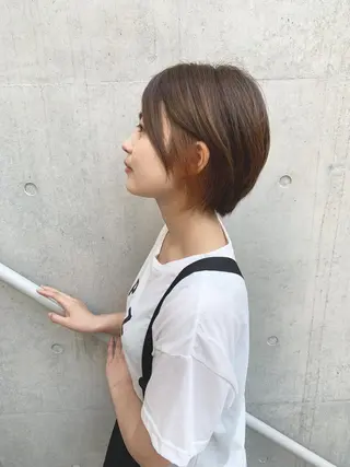 ショート カラー ビューティービースト 鹿児島店のヘアスタイル