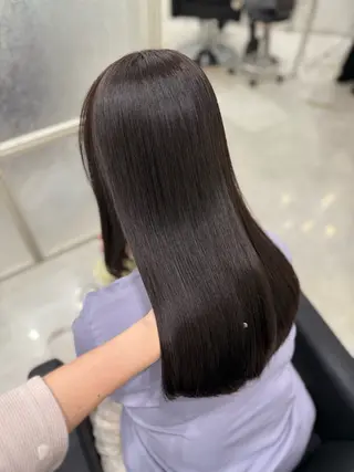 セミロング MAHO/透明感カラ ー/髪質改善🍒のヘアスタイル