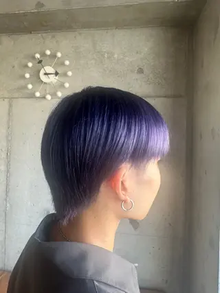 ショート カラー メンズ 熊瀧 彩花のヘアスタイル