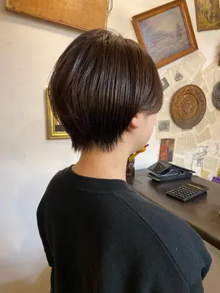 ショート sea's所属・ヒラカホ/矢場町/ ブリーチ/似合わせのヘアスタイル