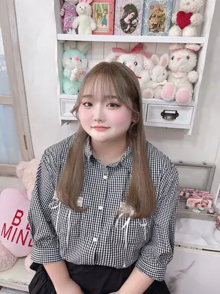 ロング ハイトーン/アレンジ かなで⊹ ࣪ ˖⟡のヘアスタイル