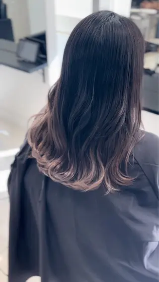 ミディアム カラー ⭐️無料!カット モデル募集⭐️夕貴のヘアスタイル