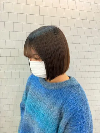 ショート カラー AMRITA所属・men'sカット パーマ🫧シオンのヘアスタイル