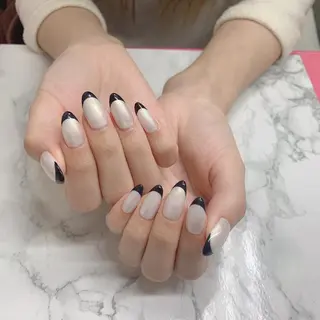 ネイル はな💎ネイル ワンホン、長さ出しのネイルデザイン