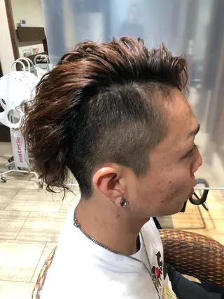 ショート パーマ メンズ メンズパーマ/ スパイキー/神田正紀のヘアスタイル