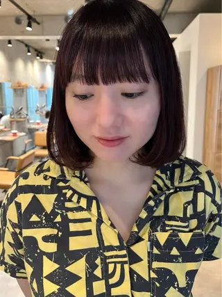 ミディアム davin中目黒 KATOのヘアスタイル