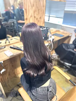 ロング カラー ︎︎カイ ミズキ 🐰𝜗𝜚のヘアスタイル