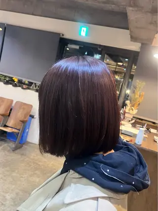 ショート カラー 松原 樹里のヘアスタイル