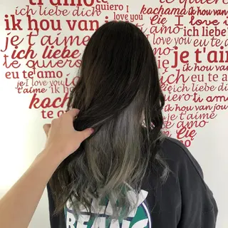 ロング クリーピー　オーナー 福田 将太のヘアスタイル