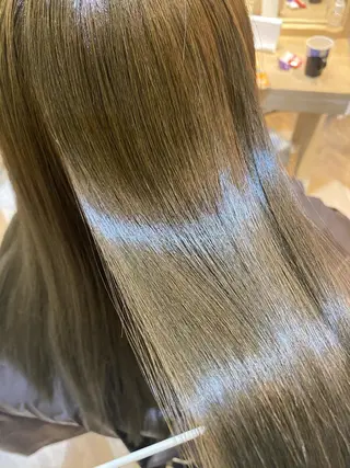 セミロング 髪質改善トリートメント&ヘッドスパ専門店LAPISUTA門前仲町所属・成川 陽介のヘアスタイル