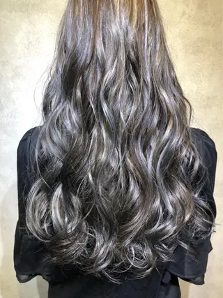 ロング BuzZ所属・西村 雄二/エクステのヘアスタイル