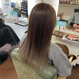 セミロング カラー インナーカラー指名 No.1菊池柊真のヘアスタイル