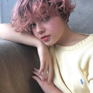 ショート ボブ／レイヤー／艶 🦕risa  森下のヘアスタイル