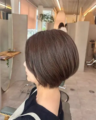 カラー KEIKO ／脱白髪染めのヘアスタイル