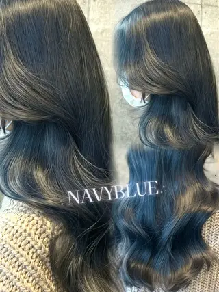 ロング カラー ✝️🖤 MOMOKI🖤✝️のヘアスタイル