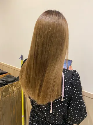 セミロング カラー ヘアアレンジ メンズ キッズ 新宿メンズパーマ ヨモギダのヘアスタイル