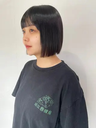 ショート silo所属・silo MOKA 顔周りカット🦦のヘアスタイル