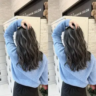 セミロング Y Uのヘアスタイル