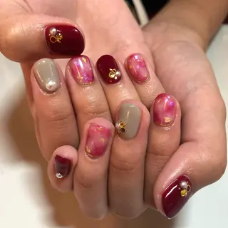 ネイル g-up nail所属・米田 律子のネイルデザイン