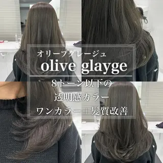 セミロング カラー ♡上品韓国髪♡ブラ ウン/SAYATOのヘアスタイル