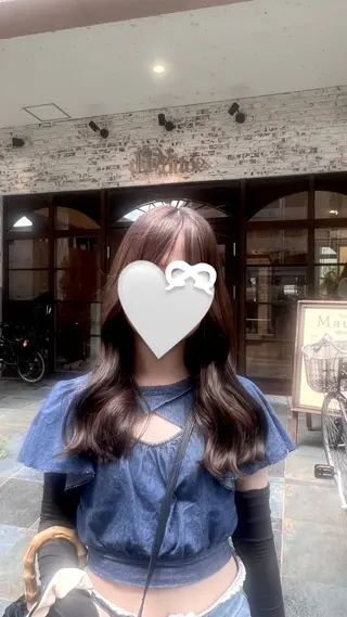 ロング hair＆SPA Mauve 世田谷所属・暖色カラー/レイヤー /シオリ🎀ིྀ✨のヘアスタイル