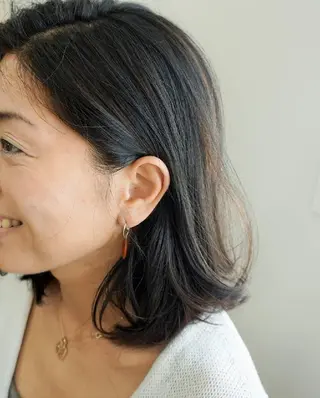 ミディアム 【熟練ヘナ美容師】 幸村　龍のヘアスタイル
