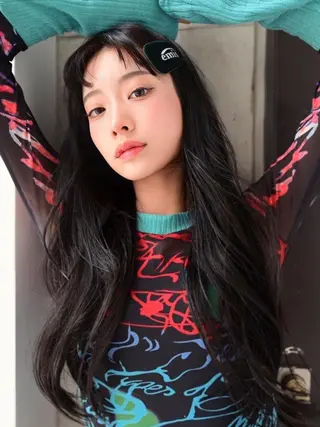 ロング ANGELICA LABO 梅田店のヘアスタイル