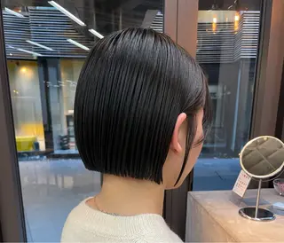 ショート mee.表参道所属・ボブ/ショート /パーマ/shinのヘアスタイル
