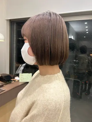 ショート 💛🤍U too e’s 鎌倉🧸のヘアスタイル
