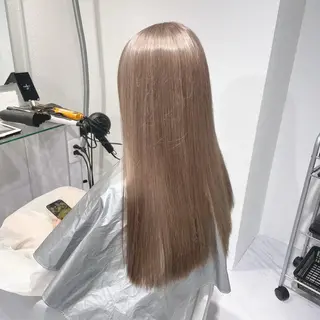 カラー 🤍韓国🤍大人っぽ ベージュ🤍ブラウンのヘアスタイル
