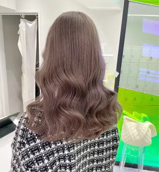 セミロング カラー パーマ ヘアアレンジ メンズ ♡ 𝐑𝐈𝐎♡のヘアスタイル