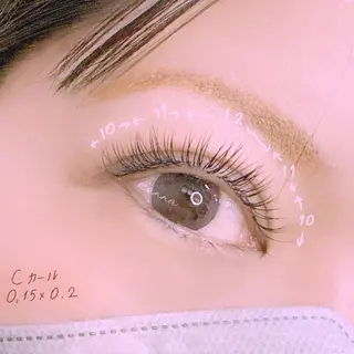 マツエク・マツパ Abientot Kannaのマツエク・マツパデザイン