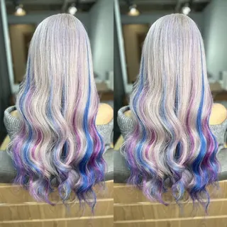 ロング ヘアアレンジ カラー キッズ 韓国hair特化🩵 人気NO,1👑祐樹のヘアスタイル