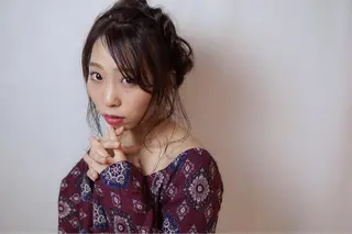 ミディアム カラー EARTH 志木店のヘアスタイル