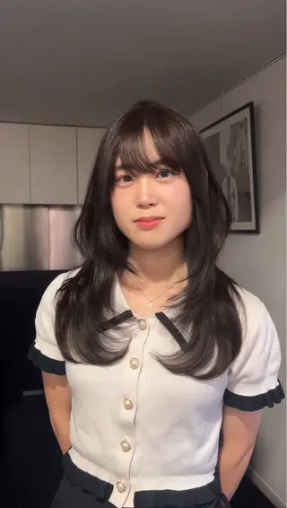 セミロング 中島 主貴のヘアスタイル