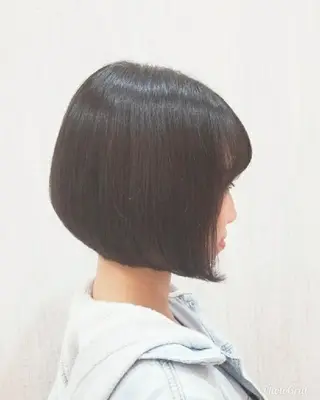 ショート 顔周りレイヤーカット 髪質改善代表西村功平のヘアスタイル