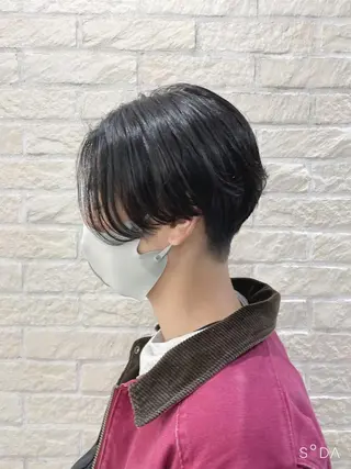 ショート パーマ メンズ 🪞髪質改善カラー× レイヤー河村真聖🪞のヘアスタイル