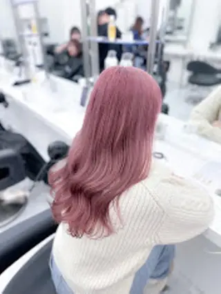 カラー 【公式】横浜 THREE🤎🕯️のヘアスタイル