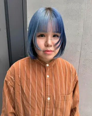 ショート ✨ブリーチ/顔周り レイヤー¦YUKA✨のヘアスタイル