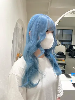 カラー philia所属・HONO/韓国 🇰🇷大阪エクステのヘアスタイル