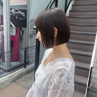 ショート カラー ボブ& 髪質改善FUMIYAのヘアスタイル