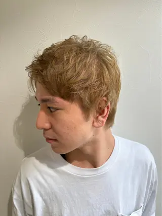 ショート カラー Aujuaソムリエ ❤️‍🔥今吉 晃太のヘアスタイル