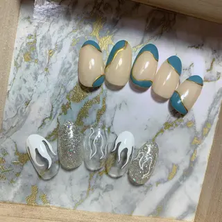 ネイル Nailsalon BLOOM🌷 山崎のネイルデザイン